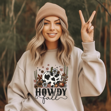 Load image into Gallery viewer, Wholesale Howdy Fall Graphic Tee - Sand Sweatshirt
