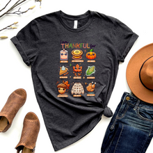 Load image into Gallery viewer, Wholesale Fall I Am Thankful For - Heather Dust Tee
