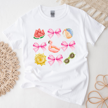 Load image into Gallery viewer, Wholesale Watercolor Summer Graphic Tee - Black Tee
