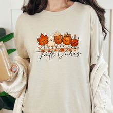 Load image into Gallery viewer, Wholesale Cute Fall Vibes Graphic Tee - Natural

