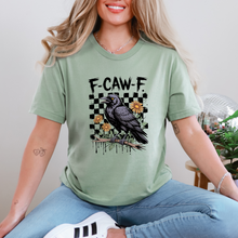 Load image into Gallery viewer, Wholesale F Caw F Graphic Tee - Sage Tee
