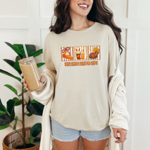 Load image into Gallery viewer, Wholesale Why I'm Here Pie &amp; Turkey Graphic Tee - Natural Tee
