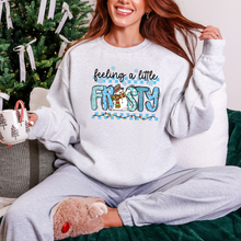 Load image into Gallery viewer, Wholesale Feeling a Little Frosty Blue Sweatshirt - Ash Sweatshirt
