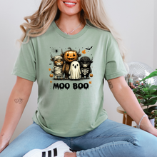Load image into Gallery viewer, Wholesale Moo Boo Graphic Tee - Sage Tee
