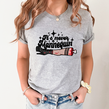 Load image into Gallery viewer, Wholesale It's never a mannequin Graphic Tee - Sport Grey Tee
