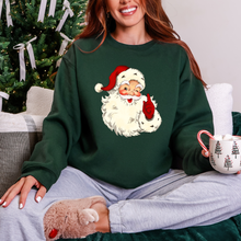 Load image into Gallery viewer, Wholesale Vintage Santa Sweatshirt - Forest Sweatshirt
