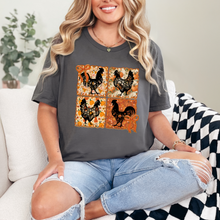 Load image into Gallery viewer, Wholesale Fall Chickens Graphic Tee - Asphalt Tee
