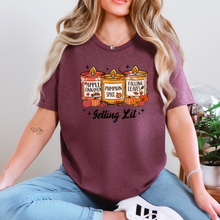 Load image into Gallery viewer, Wholesale Getting Lit Candles Graphic Tee or Sweatshirt - Heather Maroon Tee
