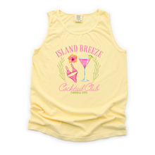 Load image into Gallery viewer, Wholesale Island breeze Cocktail Club Graphic Tee - Heather Dust Tee
