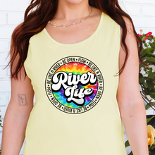 Load image into Gallery viewer, Wholesale River Life Circle Graphic Tank Top - CC Butter Tank
