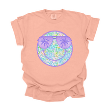 Load image into Gallery viewer, Wholesale Happy Summer Shades Graphic Tee - CC Colorblast Citrine Tee
