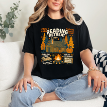 Load image into Gallery viewer, Wholesale Reading Retreat Graphic Tee - Black Tee
