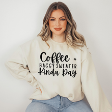 Load image into Gallery viewer, Wholesale Coffee &amp; Baggy Sweater - Sand Sweatshirt

