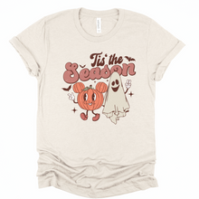 Load image into Gallery viewer, Wholesale Halloween tis the season Graphic Tee - Sand Tee
