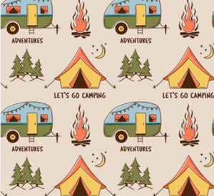 Camping - Apron and Oven Mitts
