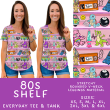 Load image into Gallery viewer, Batch #578 - July Request Run - Closes 8/31 - ETA late October - 80s Shelf Everyday Tank &amp; Tee
