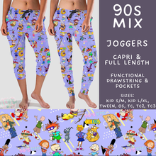 Load image into Gallery viewer, Batch #601 - Cool Characters 19 - Closes 10/21 - ETA mid Dec - 90s Mix Full and Capri Length Joggers
