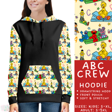 Load image into Gallery viewer, Batch #454 - Cool Characters 10 - Closes 11/26 - ETA mid Jan - ABC Crew Hoodie
