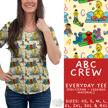 Load image into Gallery viewer, Batch #454 - Cool Characters 10 - Closes 11/26 - ETA mid Jan - ABC Crew Everyday Tee
