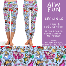 Load image into Gallery viewer, Batch #572 - Magical Faves 23 - Closes 8/19 - ETA mid October - AIW Fun Full and Capri Length Leggings
