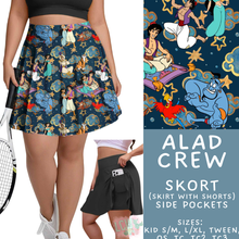Load image into Gallery viewer, Batch #552 - Magical Faves 22 - Closes 7/6 - ETA early Sept - Alad Crew Skort
