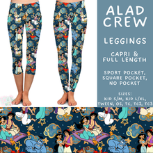 Load image into Gallery viewer, Batch #552 - Magical Faves 22 - Closes 7/6 - ETA early Sept - Alad Crew Full and Capri Length Leggings
