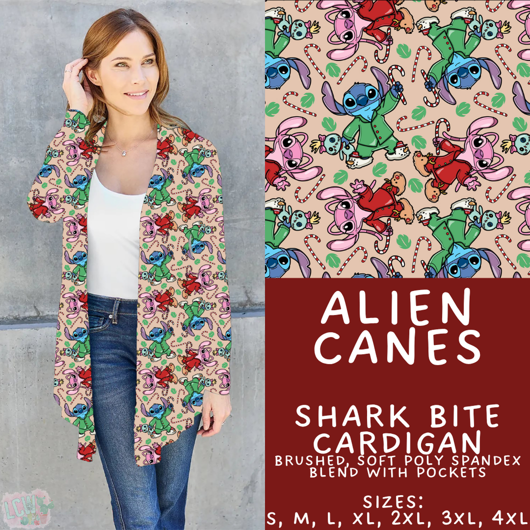 Batch #434 - Magical Christmas - Closes 10/22 - ETA early Dec - Alien Canes Cardigan