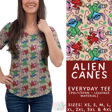 Load image into Gallery viewer, Batch #434 - Magical Christmas - Closes 10/22 - ETA early Dec - Alien Canes Everyday Tee
