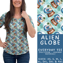 Load image into Gallery viewer, Batch #432 - Winter Globes - Closes 10/17 - ETA early December - Alien Globe Everyday Tee
