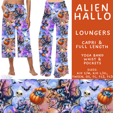 Load image into Gallery viewer, Batch #567 - Magical Character Halloween - Closes 8/10 - ETA early Oct - Alien Hallo Capri and Full Length Loungers
