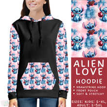Load image into Gallery viewer, Batch #457 - Magical Character Love Collection - Closes 12/1 - ETA mid Jan - Alien Love Hoodie
