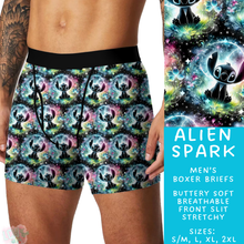 Load image into Gallery viewer, Ready to Ship - Alien Spark - Men&#39;s Boxer Briefs
