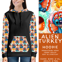 Load image into Gallery viewer, Batch #583 - Magical Character Fall - Closes 9/9 - ETA early Nov - Alien Turkey Hoodie
