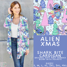 Load image into Gallery viewer, Batch #558 - Magical Character Christmas - Closes 7/20 - ETA mid/late Sept - Alien Xmas Cardigan
