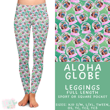 Load image into Gallery viewer, Batch #432 - Winter Globes - Closes 10/17 - ETA early December - Aloha Globe Full Length Leggings

