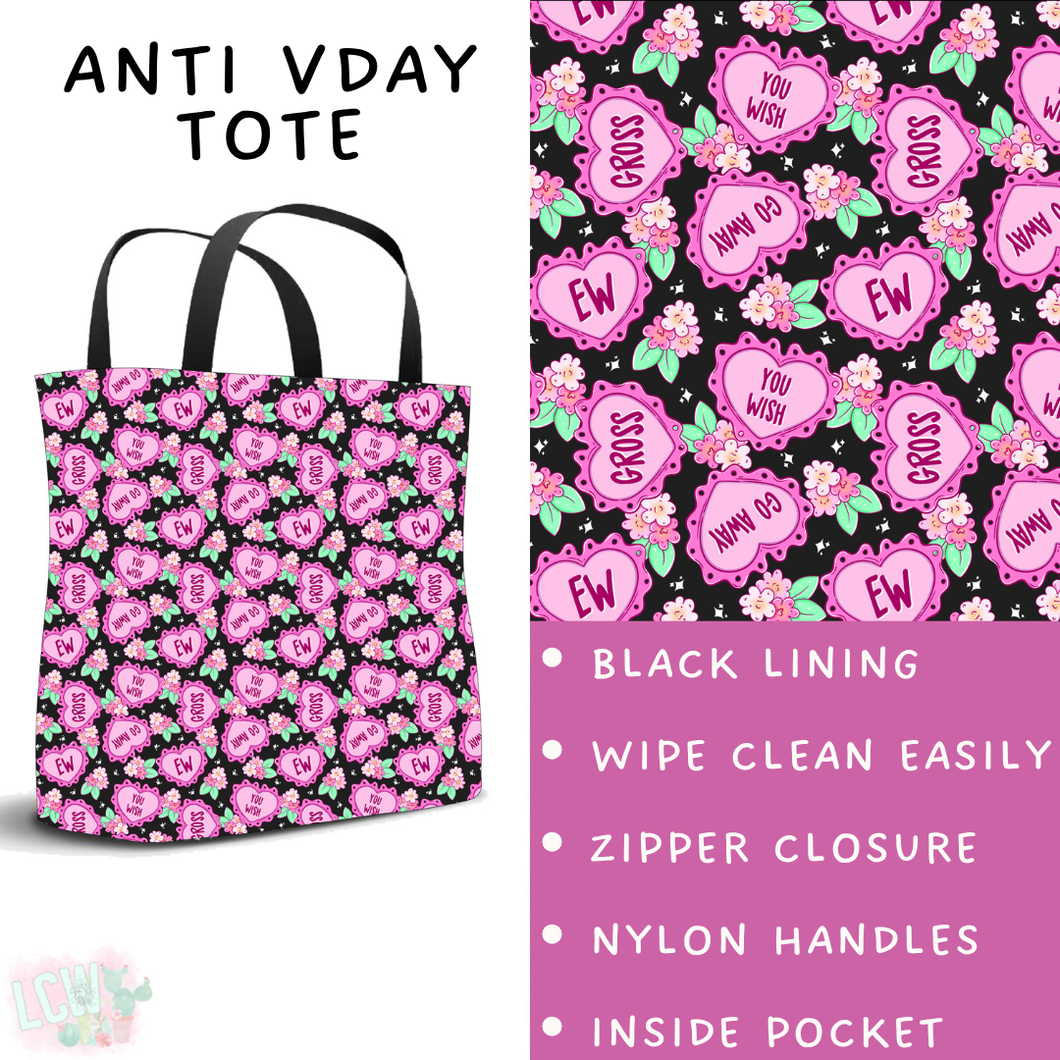 Batch #453 - Love Day 2 - Closes 11/24 - ETA mid Jan - Anti Vday Tote