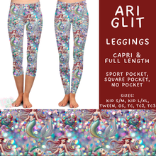 Load image into Gallery viewer, Batch #557 - Princess Glitter - Closes 7/17 - ETA mid Sept - Ari Glit Full and Capri Length Leggings
