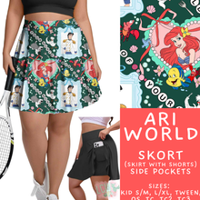 Load image into Gallery viewer, Batch #552 - Magical Faves 22 - Closes 7/6 - ETA early Sept - Ari World Skort
