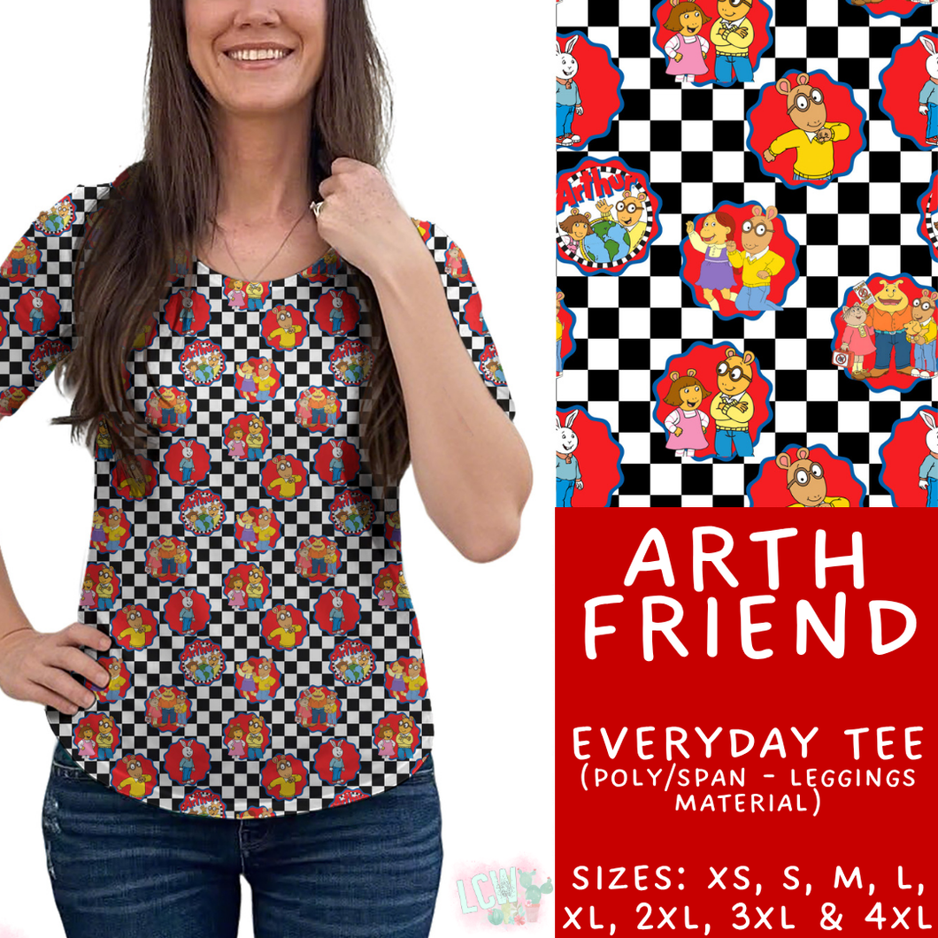 Batch #456 - Storybook Collection 4 - Closes 11/28 - ETA late Jan - Arth Friend Everyday Tee