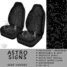 Load image into Gallery viewer, Batch #554 - Car Accessories 3 - Closes 7/10 - ETA early/mid Sept - Astro Signs Vehicle Seat Covers
