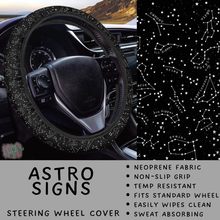 Load image into Gallery viewer, Batch #554 - Car Accessories 3 - Closes 7/10 - ETA early/mid Sept - Astro Signs Steering Wheel Cover
