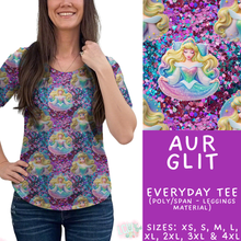 Load image into Gallery viewer, Batch #557 - Princess Glitter - Closes 7/17 - ETA mid Sept - Aur Glit Everyday Tank &amp; Tee
