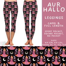 Load image into Gallery viewer, Batch #569 - Princess Halloween - Closes 8/14 - ETA early/mid Oct - Aur Hallo Full and Capri Length Leggings
