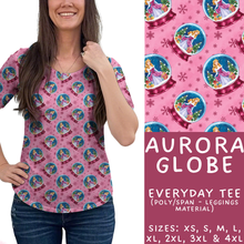 Load image into Gallery viewer, Batch #432 - Winter Globes - Closes 10/17 - ETA early December - Aurora Globe Everyday Tee
