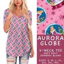 Load image into Gallery viewer, Batch #432 - Winter Globes - Closes 10/17 - ETA early December - Aurora Globe V-Neck Tee
