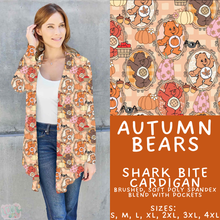 Load image into Gallery viewer, Batch #583 - Magical Character Fall - Closes 9/9 - ETA early Nov - Autumn Bears Cardigan
