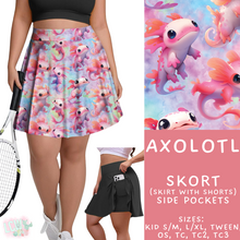 Load image into Gallery viewer, Batch #411 - July Request Run - Closes 9/11 - ETA late October -  Axolotl Skort
