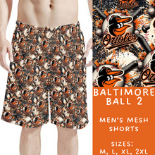 Load image into Gallery viewer, Batch #310 - Men&#39;s Baseball Shorts - Closes 3/26 - ETA mid/late May - Baltimore Ball 2 Men&#39;s Shorts
