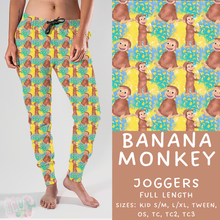 Load image into Gallery viewer, Batch #308 - Storybook Collection 2 - Closes 3/21 - ETA mid May - Banana Monkey Joggers
