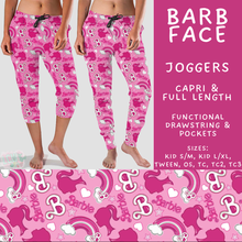 Load image into Gallery viewer, Batch #544 - Cool Characters 16 - Closes 6/17 - ETA mid August - Barb Face Full and Capri Length Joggers
